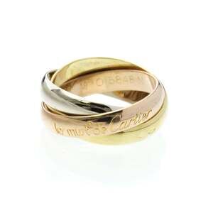 CARTIER 18k Gold Trinity Ring